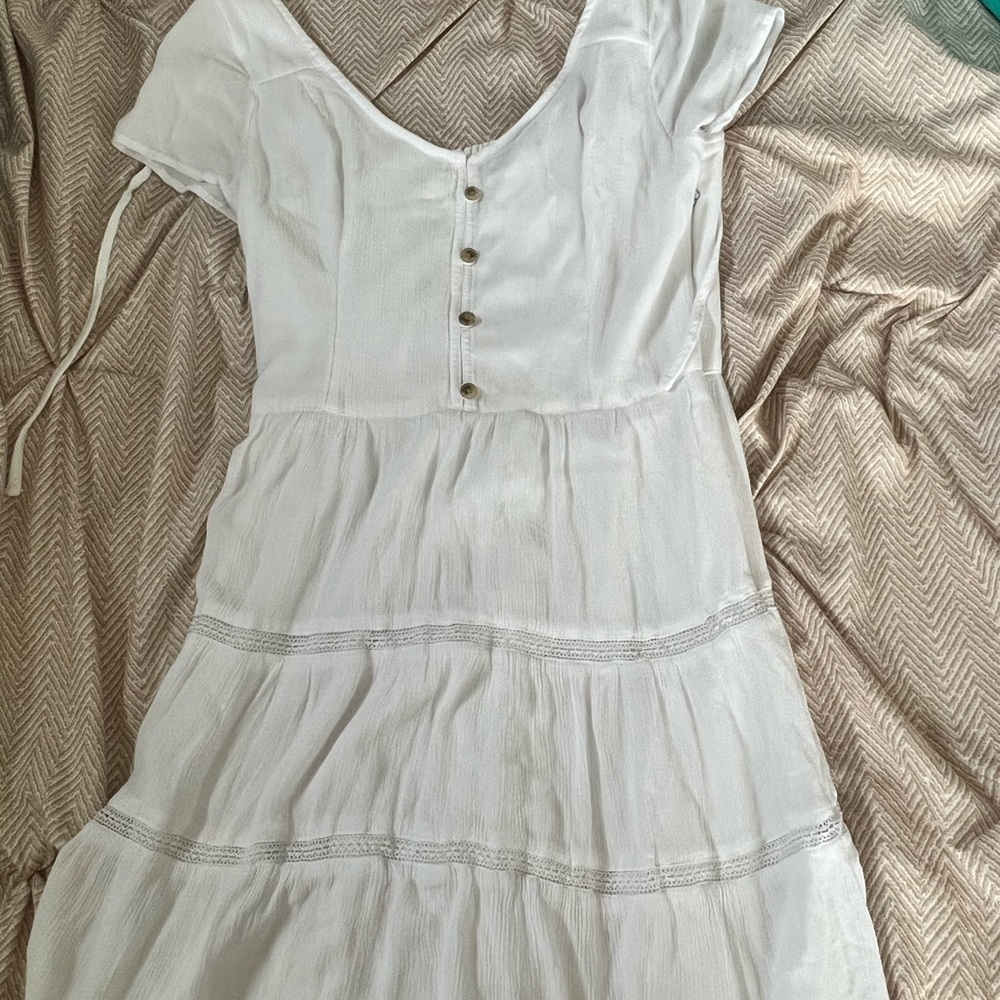 White Hollister Dress